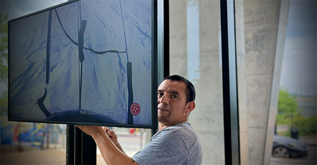 CORE Pop-Up Gallery installation in Washington, DC