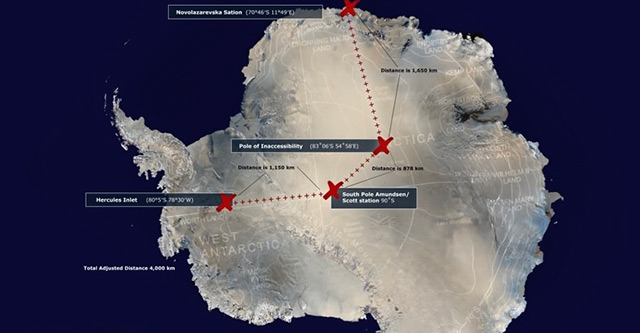 Photo for Antarctica's East Coast through the Pole of Inaccessibility to the West Coast of Antarctica