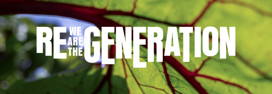 Banner for Regeneration, a CORE partner
