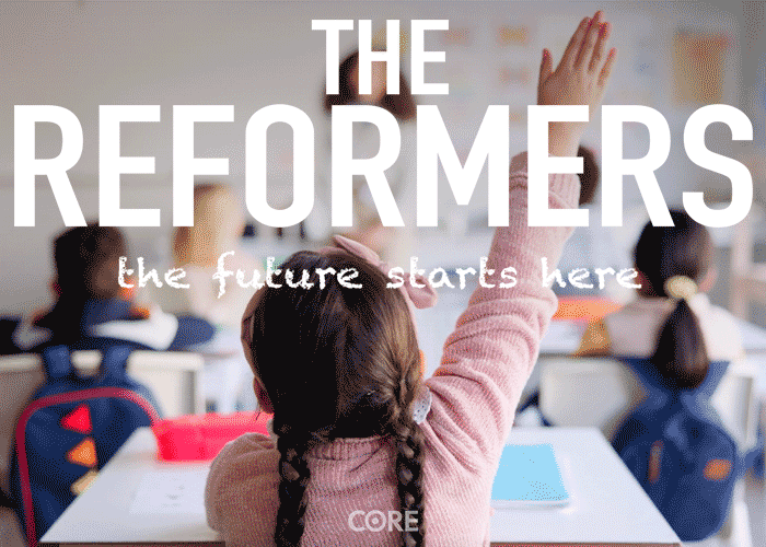 Title card for The Reformers