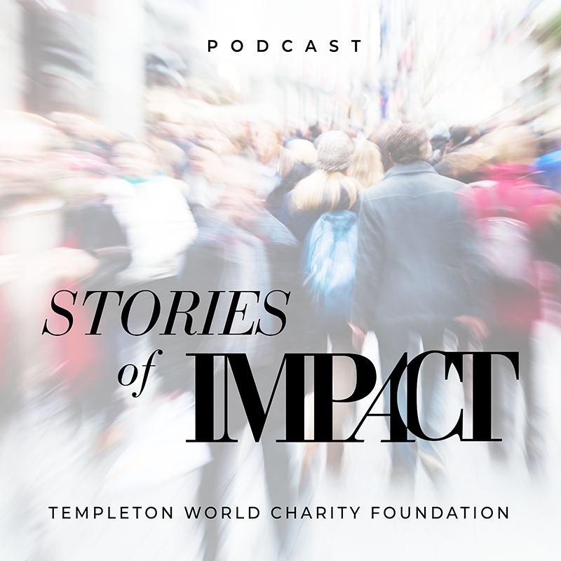Podcast Launch: Stories of Impact title card