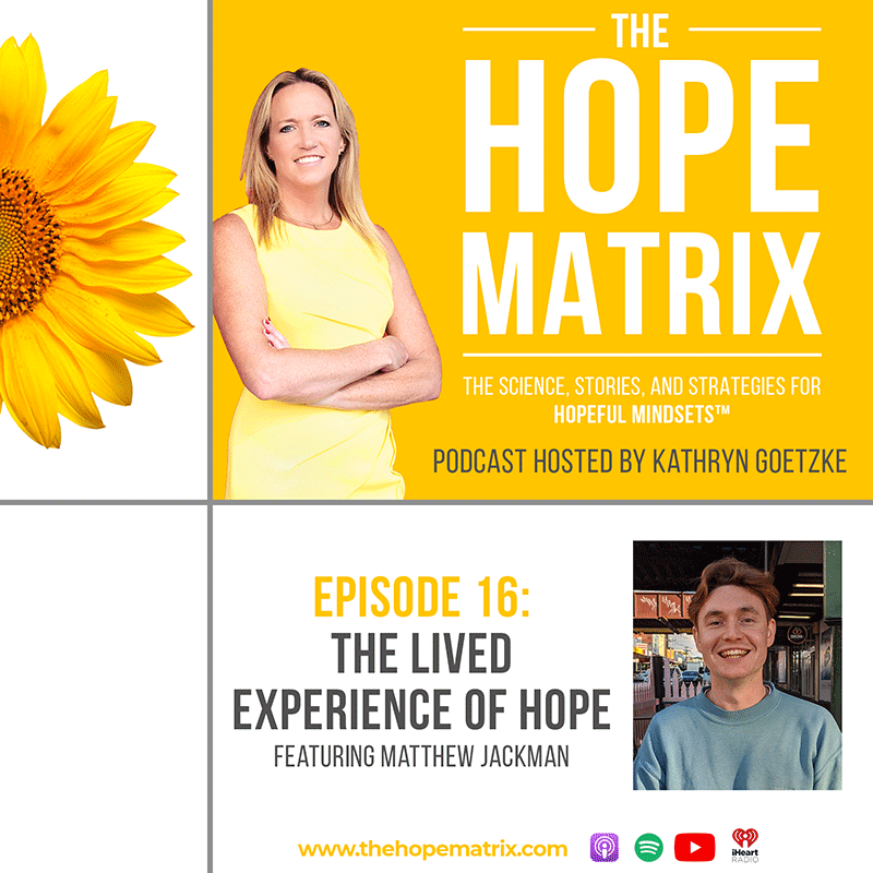 The Lived Experience of Hope, featuring Matthew Jackman