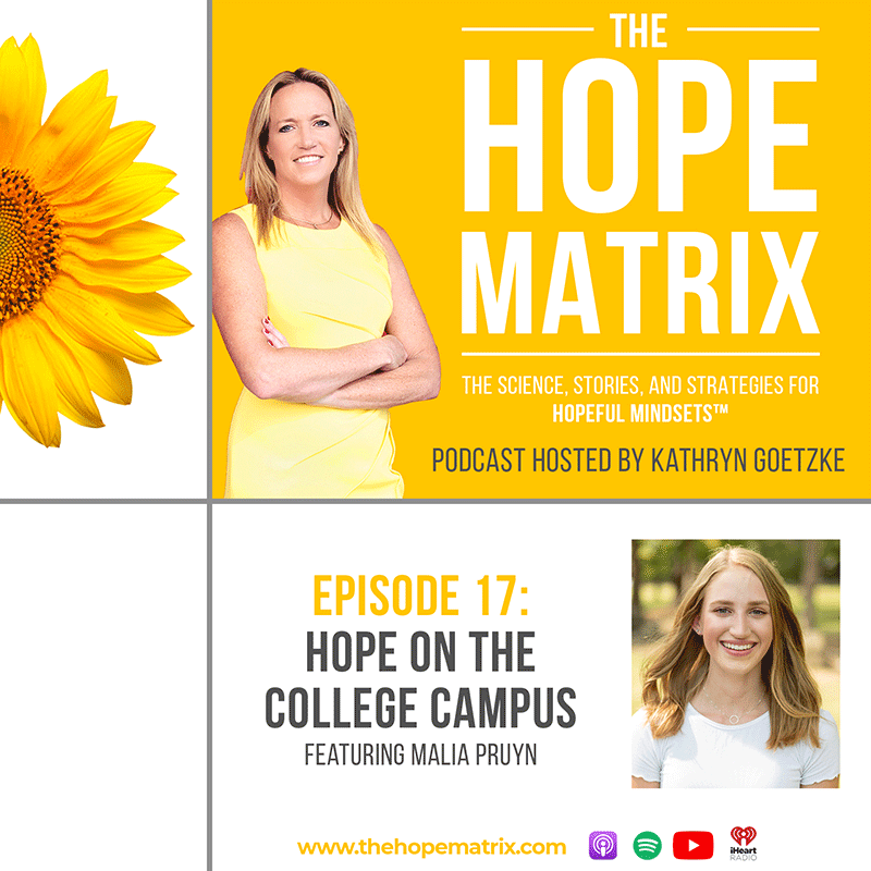Hope on the College Campus, featuring Malia Pruyn