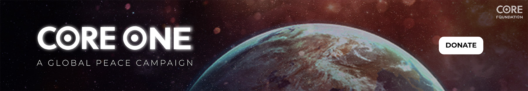 Banner for Donation to CORE ONE